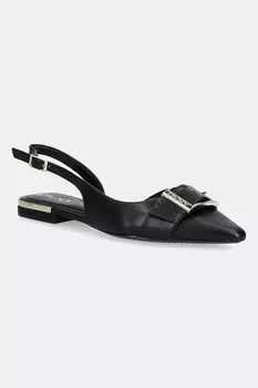 Кожаные балетки Clemma Dkny, черный
