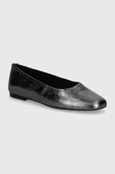 Кожаные балетки JOLIN Vagabond Shoemakers, серебряный