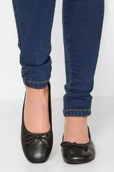 Кожаные балетки Long Tall Sally, черный