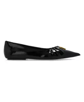 Кожаные балетки Marc Jacobs, черный