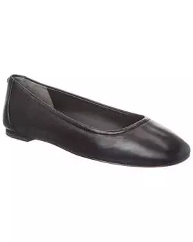Кожаные балетки Stuart Weitzman Tammy, черный