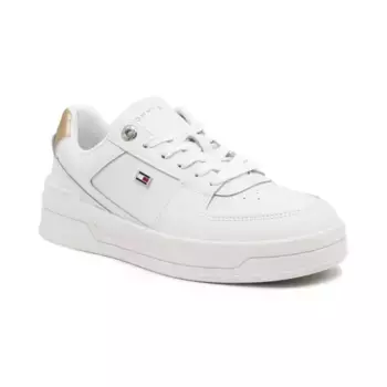 Кожаные баскетбольные кроссовки Essential Tommy Hilfiger, белый