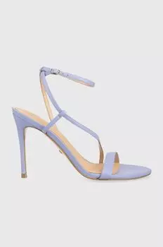Кожаные босоножки Kadera Guess, фиолетовый