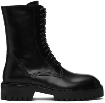 Кожаные ботильоны Alec Ann Demeulemeester