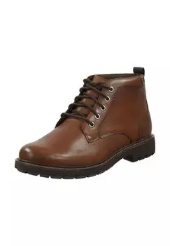 Кожаные ботильоны CLARKS, коричневый