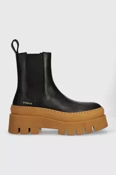 Кожаные ботильоны Copenhagen, черный