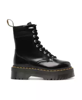 Кожаные ботильоны Dr. Martens, черный