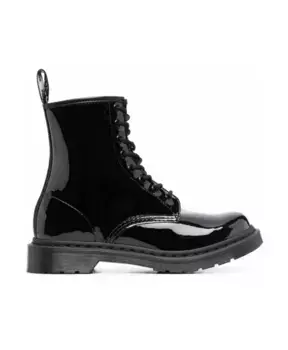 Кожаные ботильоны Dr. Martens, черный