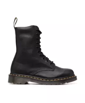 Кожаные ботильоны Dr. Martens, черный
