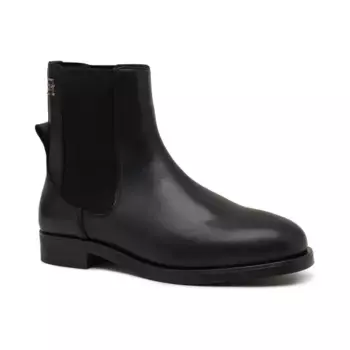 Кожаные ботильоны evated essent thermo bootie Tommy Hilfiger, черный