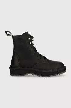 Кожаные ботильоны HI LINE LACE Sorel, черный