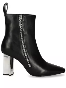 Кожаные ботильоны Karl Lagerfeld, черный