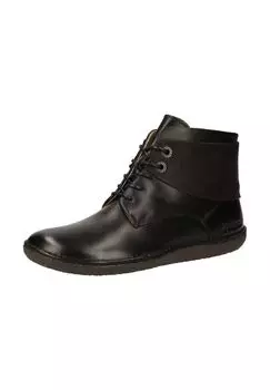 Кожаные ботильоны KicKers, черный