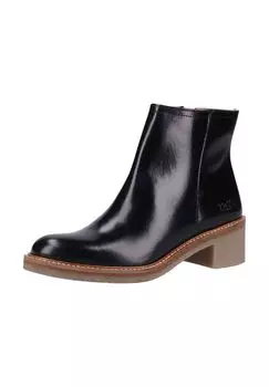 Кожаные ботильоны KicKers, черный