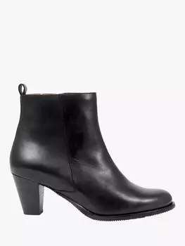 Кожаные ботильоны leianna на высоком каблуке Jones Bootmaker, черный