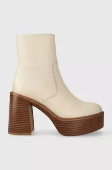 Кожаные ботильоны Myrelle Aldo, белый
