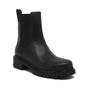 Кожаные ботильоны Rick Dkny, черный