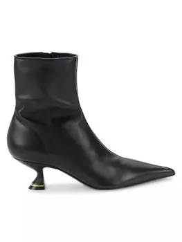 Кожаные ботильоны Rita Lanvin, черный