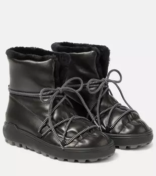 Кожаные ботильоны шамони Bogner, черный