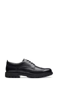 Кожаные ботинки Batcombe Far Clarks, черный