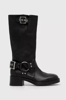 Кожаные ботинки Beau Steve Madden, черный
