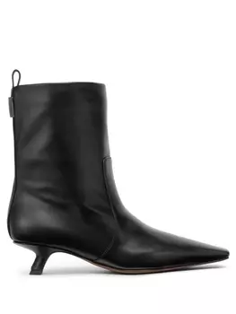 Кожаные ботинки Brunello Cucinelli, черный