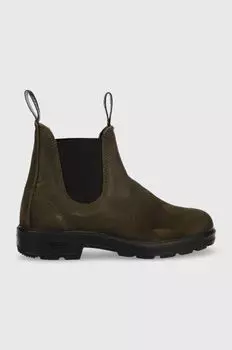 Кожаные ботинки челси 1615 Blundstone, зеленый