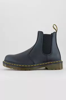 Кожаные ботинки Челси 2976 с текстилем Dr Martens, черный