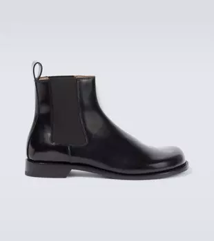 Кожаные ботинки челси campo Loewe, черный