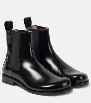 Кожаные ботинки челси campo Loewe, черный