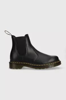 Кожаные ботинки челси Dr. Martens, черный