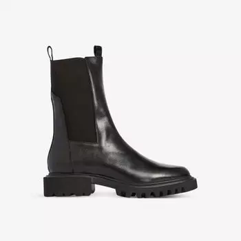 Кожаные ботинки челси hallie Allsaints, черный