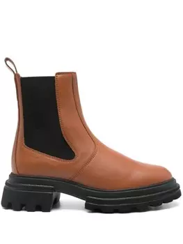 Кожаные ботинки челси Hogan, коричневый