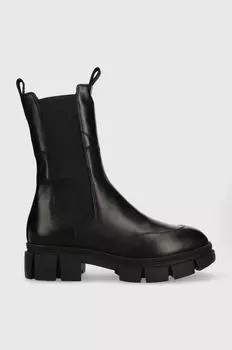 Кожаные ботинки челси Karl Lagerfeld, черный