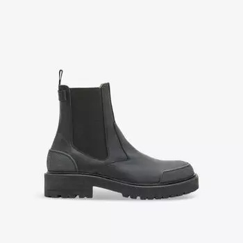 Кожаные ботинки челси Matrix Allsaints, черный