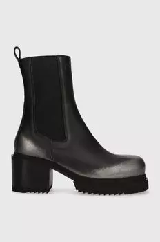 Кожаные ботинки челси Parry Pinko, черный