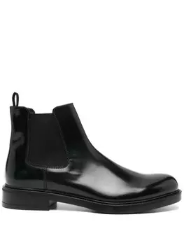 Кожаные ботинки челси Prada, черный
