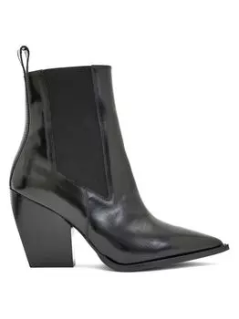 Кожаные ботинки челси Ria AllSaints, черный
