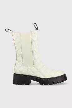 Кожаные ботинки челси Serlen Guess, бежевый