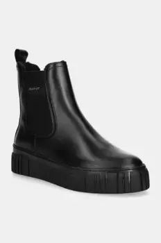 Кожаные ботинки челси Snowmont Gant, черный