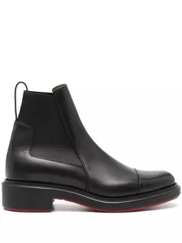 Кожаные ботинки Christian Louboutin, черный