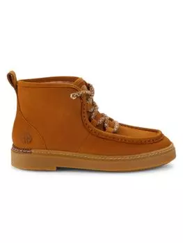 Кожаные ботинки чукка Summit Cole Haan, цвет Light Amber