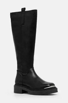 Кожаные ботинки Constance Steve Madden, черный