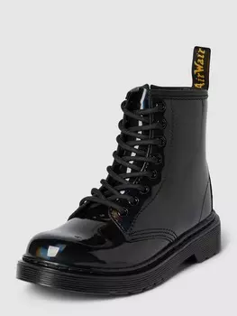 Кожаные ботинки Dr. Martens, черный