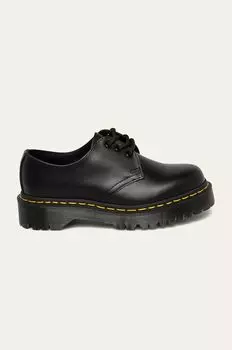 Кожаные ботинки Dr. Martens, черный