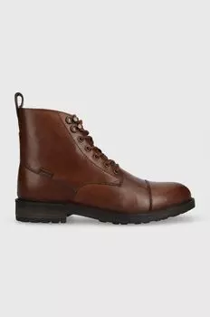 Кожаные ботинки EMERSON 2.0 Levi's, коричневый