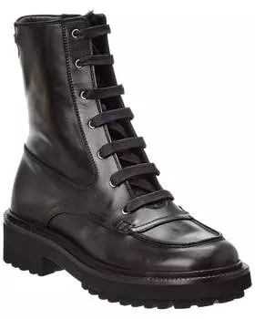 Кожаные ботинки Ferragamo Orlando Salvatore Ferragamo, черный