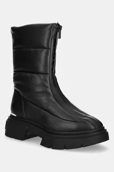 Кожаные ботинки Fiza Dkny, черный