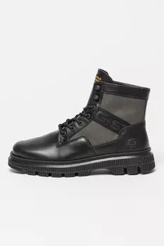 Кожаные ботинки G-Star Raw, черный