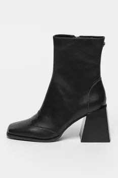 Кожаные ботинки герцогиня Steve Madden, черный